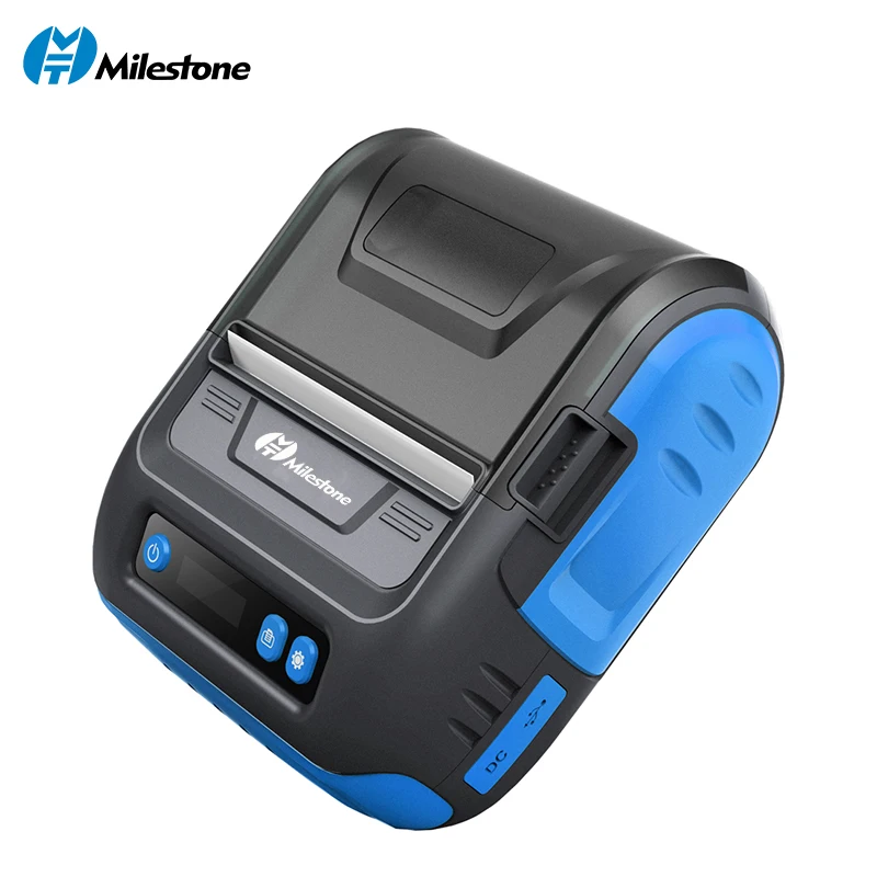 Milestone 80 mm 3inch Wireless Bluetooth Thermal Recemilestone 80 mm 3inch Wireless Bluetooth Thermal Receipt Printer Receipt Label Maker Portable Ipt Printer Receipt Label Maker Portable Sticker Printer Label Portable