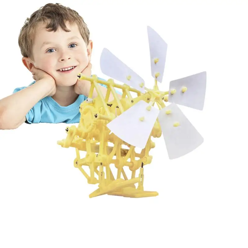 

DIY Assembly Model Building Kit Adult Wind Motion Machine Toy Mechanical Beast Wind Motion Machine Toy Mechanical Beast For Kids