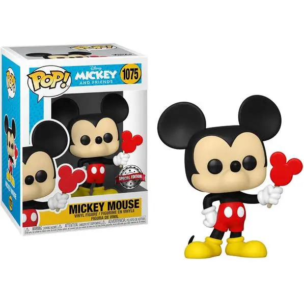 Funko Disney Mickey And Friends 1075 # Topolino 01 # Minnie Mouse 23 # Pop Vinyl Dolls Figure Collection Model Toys Regali Per Bambini