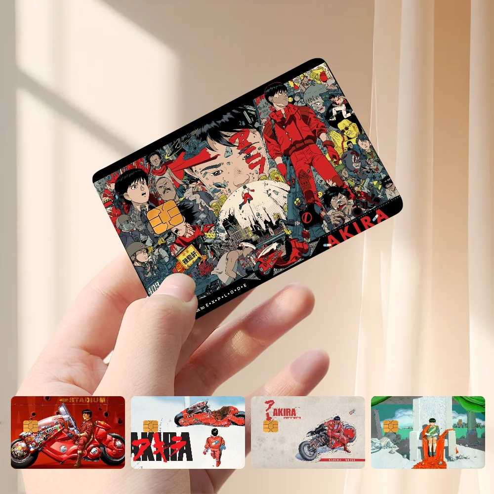 Akira Anime Credit Card Protective Stickers - Scratch and Abrasion Resistant
