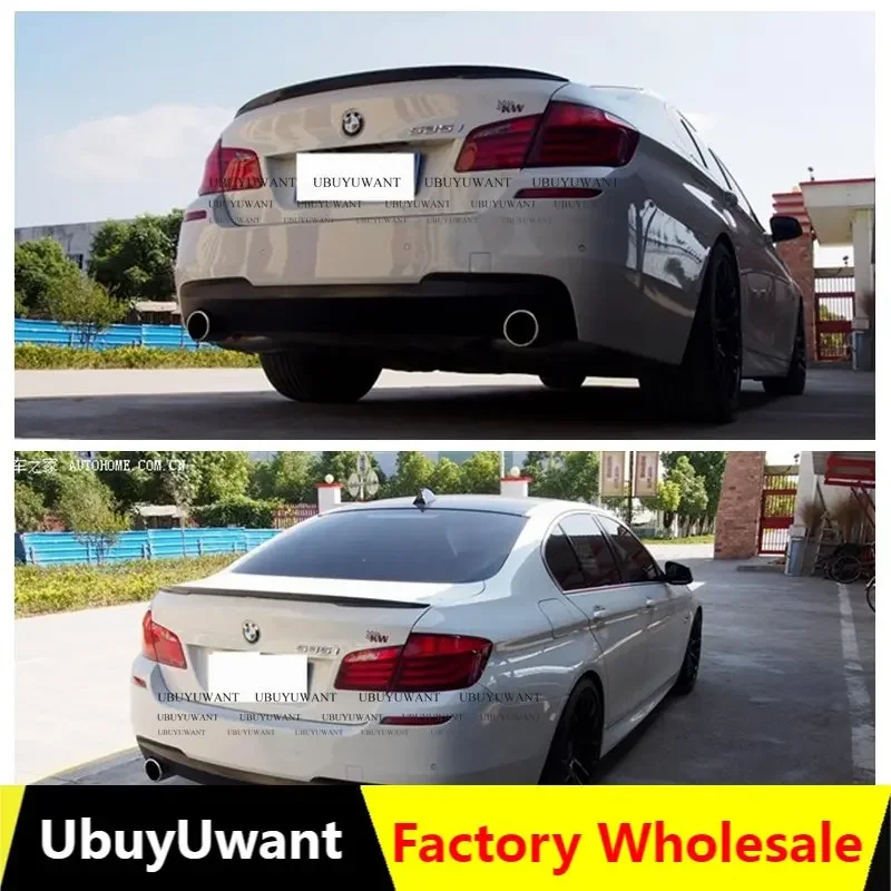 Per Bmw F10 F18 Spoiler Abs Materiale Auto Ala Posteriore Primer Colore Spoiler Posteriore Per Bmw M5 520I 528I 535I 530I 525I F10 F18 Spoiler