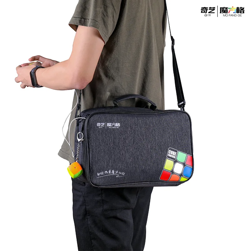 [Picube] QiYi Bag V2 MoFangGe Cuber Competition Puzzle 2x2 3x3x3 4x4 5x5 6x6 7x7 8x8 9x9 10x10 Magic Cube Speed Cube Puzzle 4