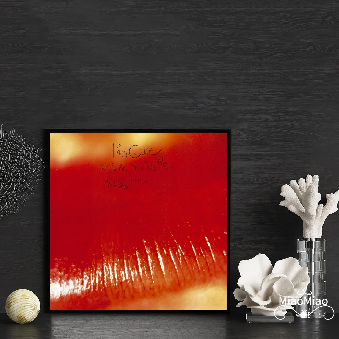 The Cure Kiss Me Kiss Me Kiss Me Music Album Cover Poster Canvas Art Print Home Decor Pittura Murale (Senza Cornice)