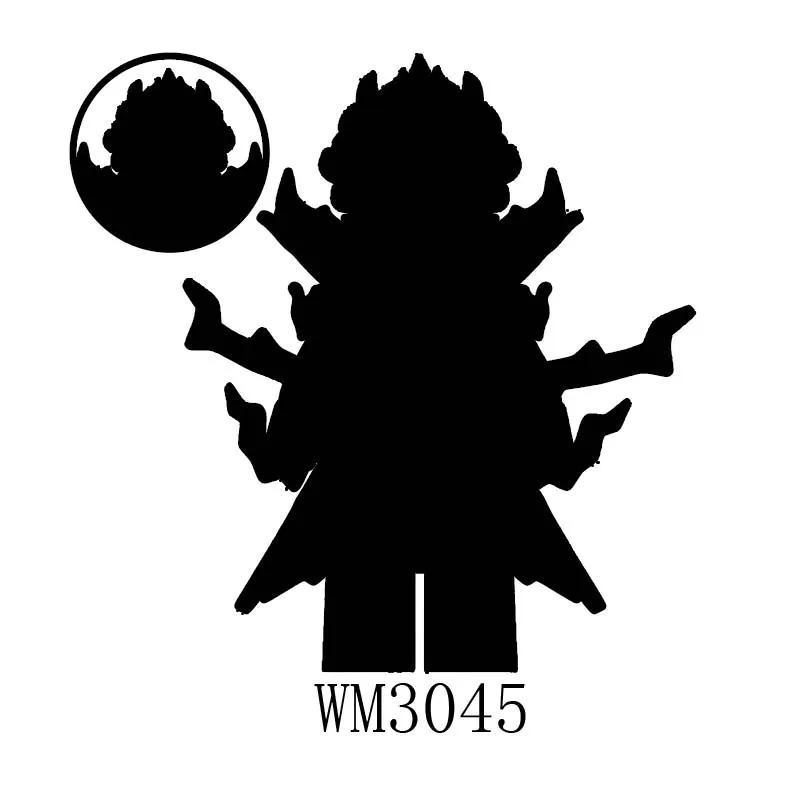 TV 영화 빌딩 블록 모델 브릭 피규어 조립 교육용 WM3093 WM3094 WM3..