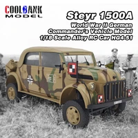 COOLBANK WWII German Commander Car Military Car Truck Vehicle 1/18 Scale 2.4 Ghz Remote Control Car Toys For Adults Boys Gifts 2