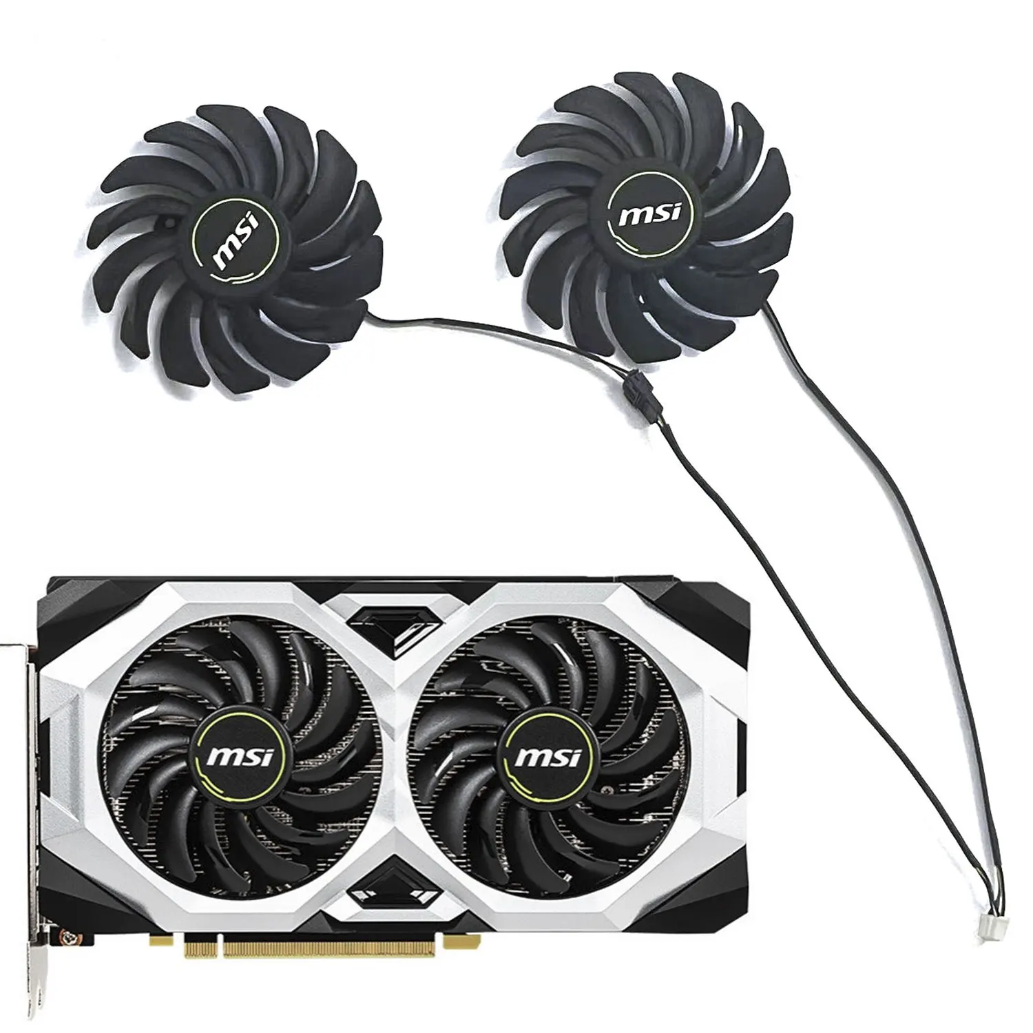 Nuovo Rtx 2070 Ventus Gpu Fan Muslim85 Mm 4Pin Per Msi Rtx 2060 Super Ventus Gp Oc, Rtx 2070 Ventus Gp Ventola Della Scheda Grafica