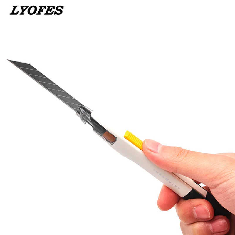 Safety Self-Locking Utility Knife Japanese Professional Precision Metal Working Art Knife Paper Cutter Suitable for Office Study utility knife paper cutter cutting knife art knife paper cutting knife