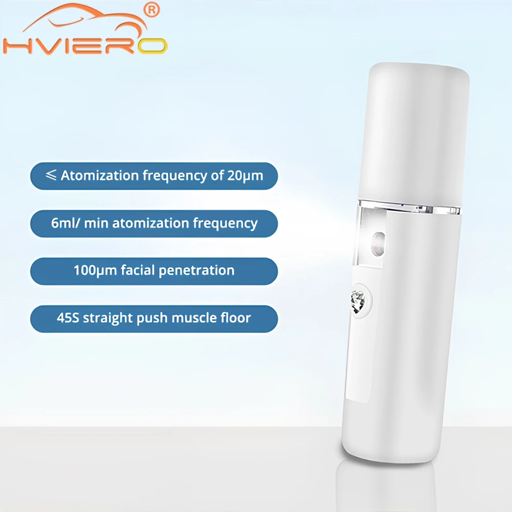 1PCS Usb Humidifier Small Mini Air Water Supplement Spray 5V Large Fog Space Cabin Facial Car Home Household Cosmetic Instrument