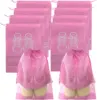 5/10Pcs Set Shoe Storage Bag With Thickened Non-woven Fabric Strap Mouth Large Capacity Travel Waterproof Shoe Bag Moistureproof 6