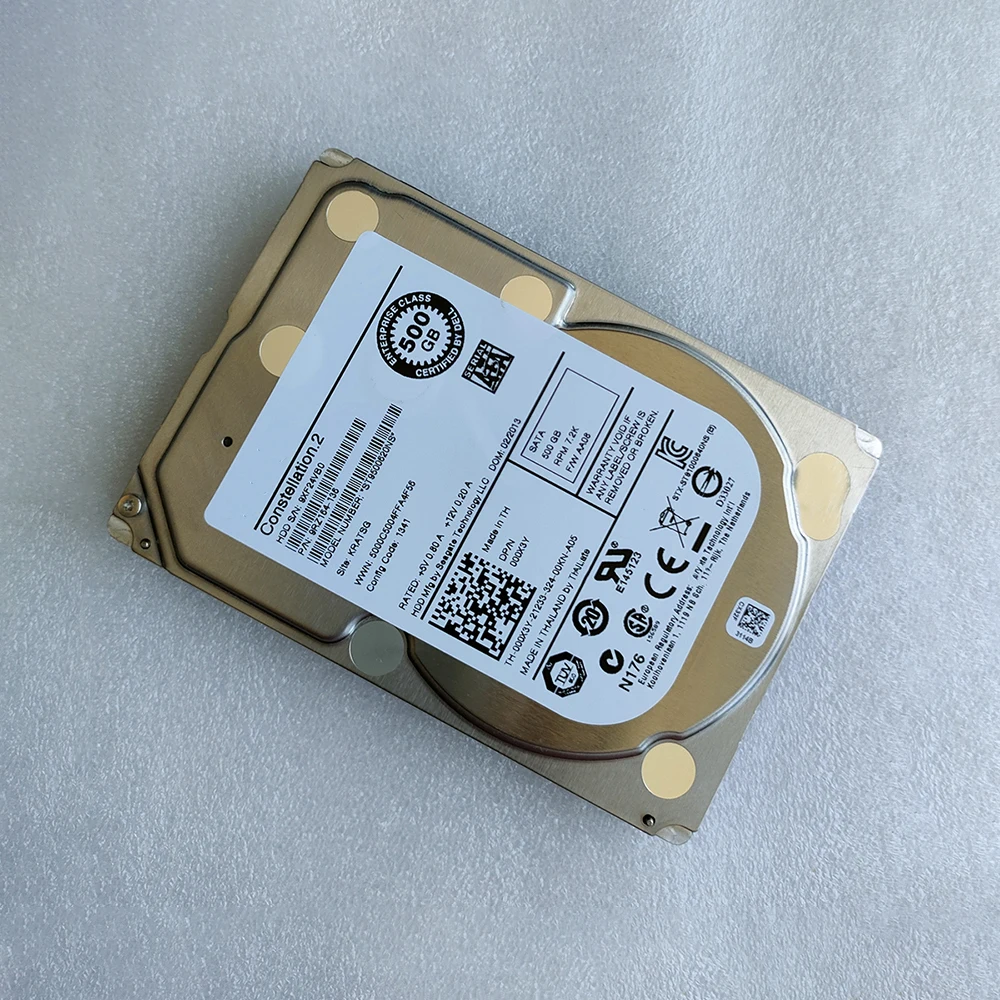 HDD  ϵ ũ 500G SATA 2.5 ġ ϵ ̺, R610 R710 R715 R810 ST9500620NS 