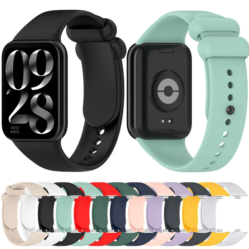 

Watch Strap For Xiaomi band8 pro Wristband Silicone Bracelet Wrist For Xiaomi smart band8 pro Replacement Smartwatch Accessories