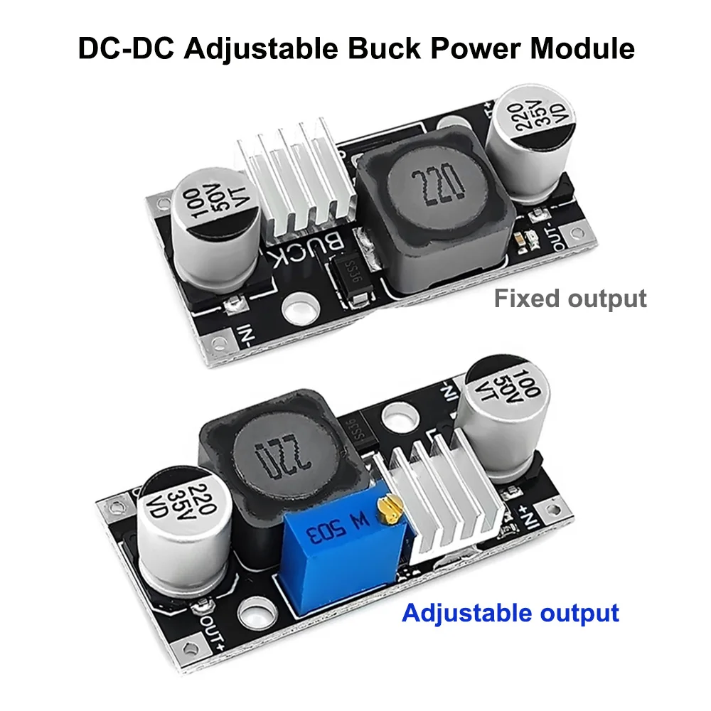 DC-DC DC 스텝다운 전원 모듈 6-40V에서 고정 출력 3.3V/5V/9V/12V..
