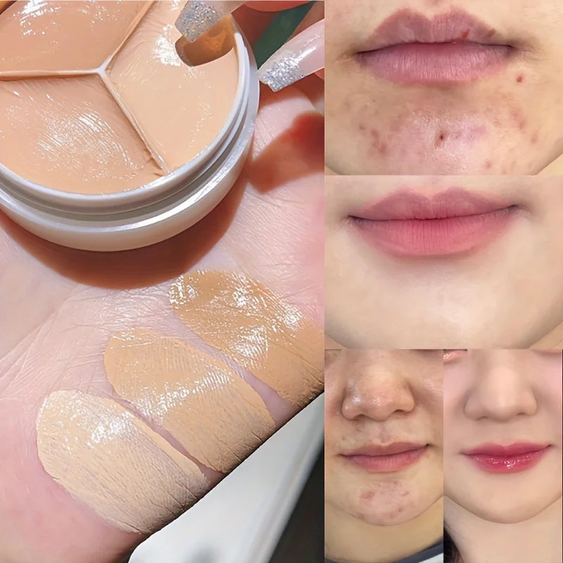 Concealer Palette 1pc 3-Color Face Makeup Concealer
