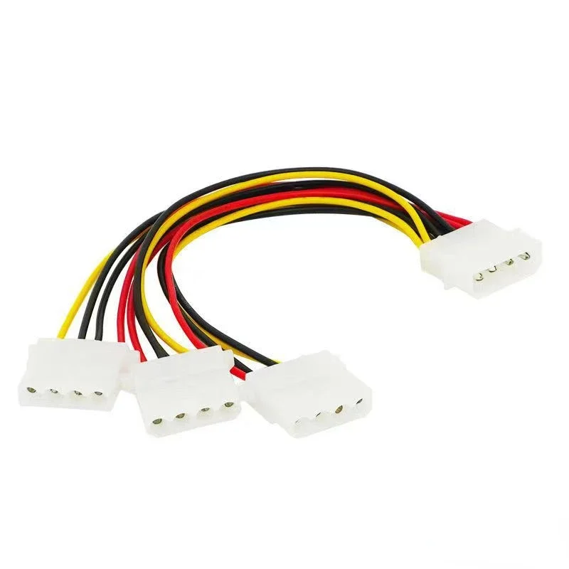 

4 Pin IDE 1-to-3 Molex IDE Female Power Supply Splitter Exentsion Adapter Cable