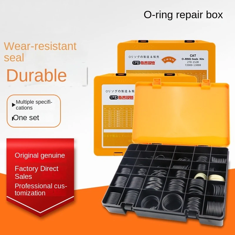 

XOJOX For Excavator Sany Xcmg Carter Shensteel Hitachi Liugong Excavator Forklift O-Ring Seal Oil Seal Repair Kit