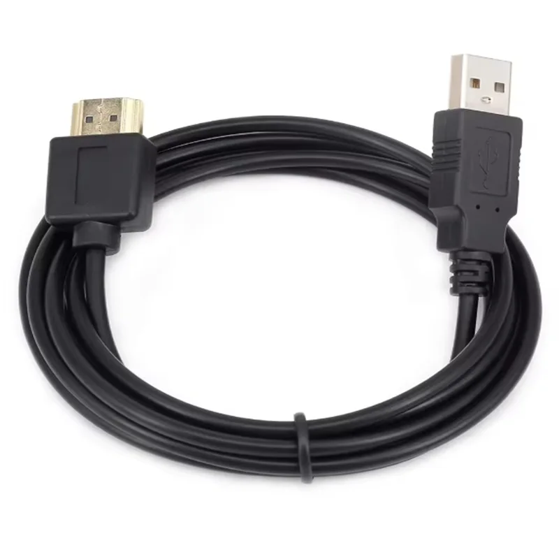 Enhanced USB Power to HDMI Charger Cable Splitter Adapter