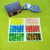 1 box of Model Scene Terrain Production Simulation Flower Cluster Wild Rose Flower DIY Game War Miniature Landscape Material 3