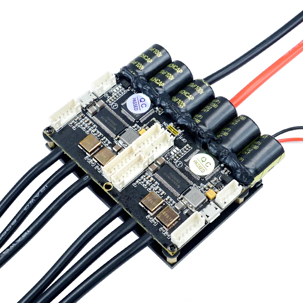 Double ESC 100A pour carte de surf électrique, contrôleur de moteur sans balais