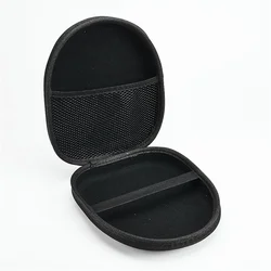 Portable Shockproof Headphone Storage Bag and Protective Case (Black)