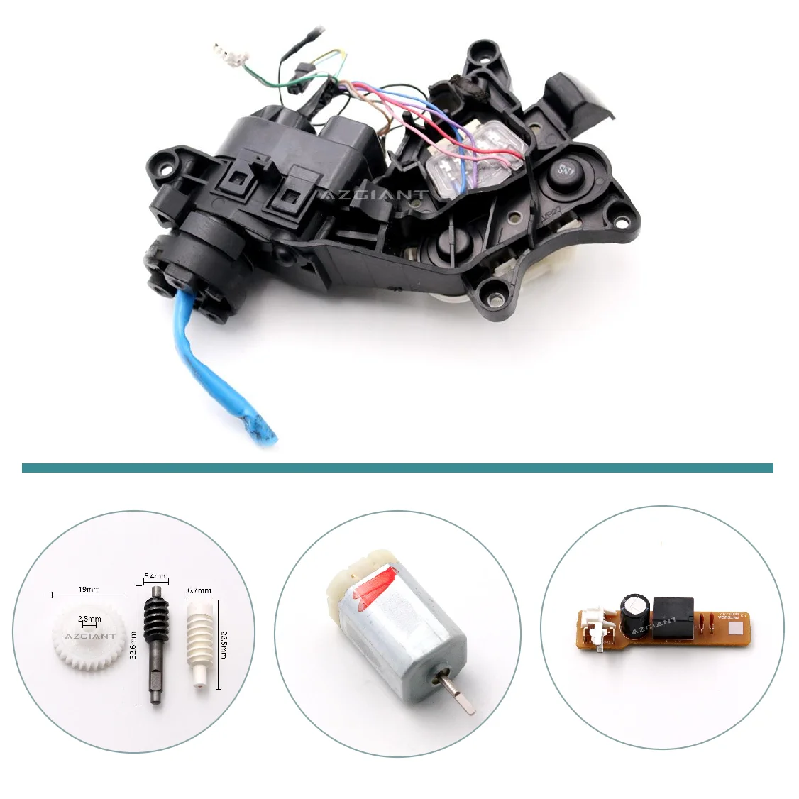 

Автомобильное зеркало заднего вида в сборе для Subaru Outback, привод двигателя, металлическая петля PCB 2018 2019 2020