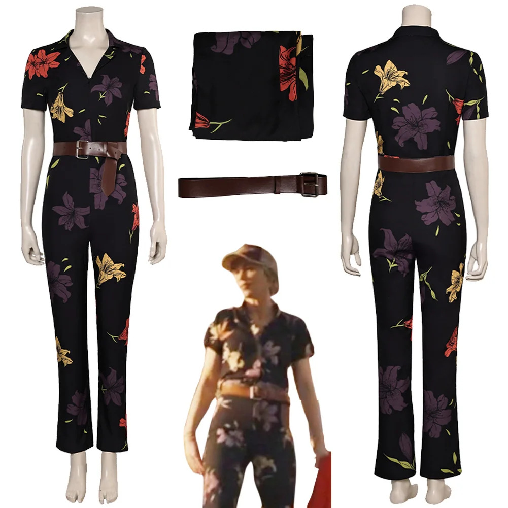 

Jody Moreno Cosplay Costume 2024 Movie The Fall Guy Roleplay Jumpsuit Belt Clothing Women Role Play Outfits Halloween Party Suit