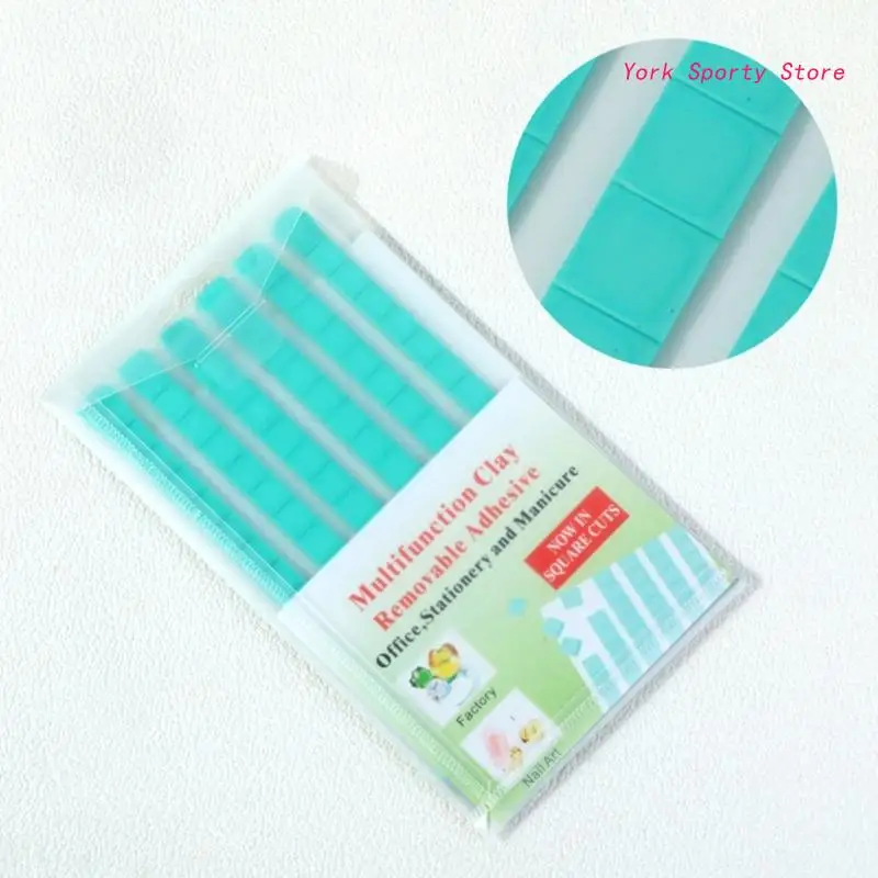 96Pcs Adhesive Putty for Nail Tips Practice Holder Reusable Multipurpose Mounting Tacky Putty for Hangs Picture Poster