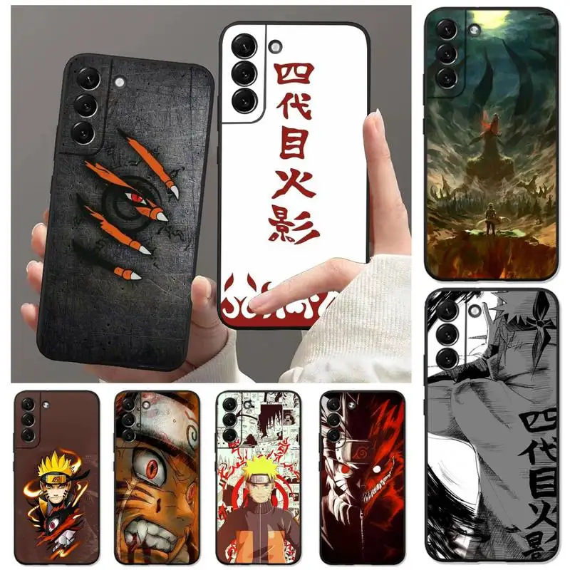 Anime Uzumaki Naruto Toys Phone Case For Samsung Galaxy S22 S21 Ultra