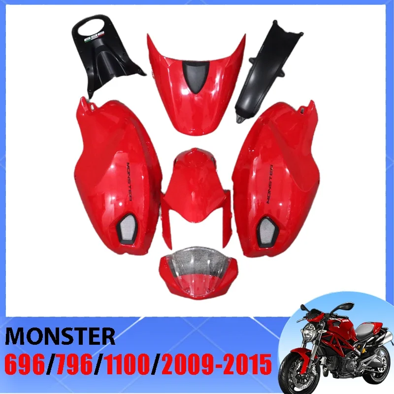 

Motorcycle Full Body Fit Fairing Accessory For Ducati Monster 696 795 796 M 1100 1100S EVO 2009 2010 2011 2012 2013 2014 2015