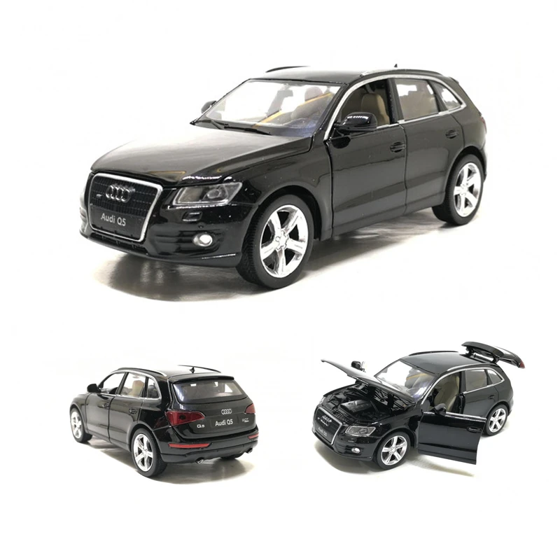 tow truck toy Diecast Toy Model 1:32 Scale New Audi Q5 Sport SUV Car With Pull Back Sound Light Children Gift Collection Free Shipping matchbox car