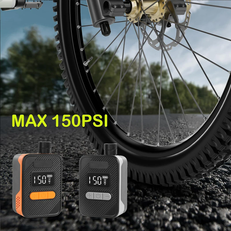 LEIBOO 150PSI �޴�� ���� ������ ���� ���� ���� Schrader Presta ��� ���� �̴� ���� ������ ����� Ÿ�̾� ��â��