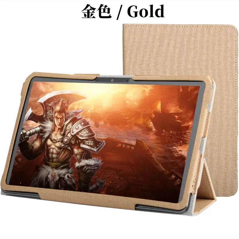 Premium Faux Leather Case Cover with Stand-Up Function