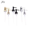 1PC Metal Bathroom Liquid Soap Dispenser Toilet Hand Replacement Lotion Shampoo Pump with Plastic Jar Tube for Bathroom 1