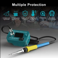 Cordless Electric Soldering Iron Station Tool For Makita 18V Battery Welding Machine Torch 60W PCB Repair Tool For Home Outdoor - Image 3