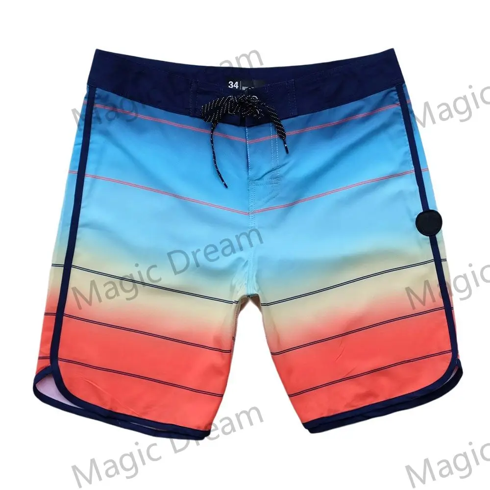 2024 Jun Summer New Waterproof Beach Shorts Men Phantom Bermuda Board Shorts Swim Quick Dry Casual Diving Surfwear Plus Swimwear 2