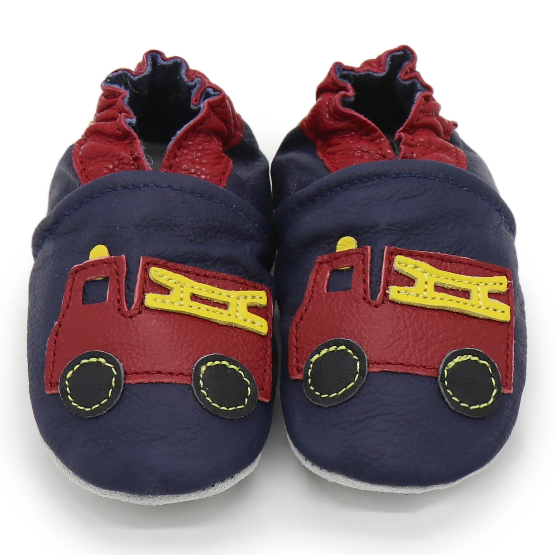 Baby shoes Children slippers 006Carozoo Lovely Styles Baby Plippers Boys First Walker Shoes Cow Leather Bebe Shoes Prewalker For Girl