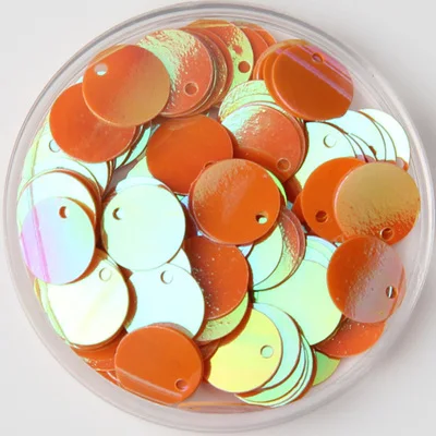 Paillettes PVC Rotonde Da 10/20 Mm – Set Da 300 O 700 Pezzi Con Foro Laterale, Colori Assortiti, Per Abbigliamento, Borse E Nail Art