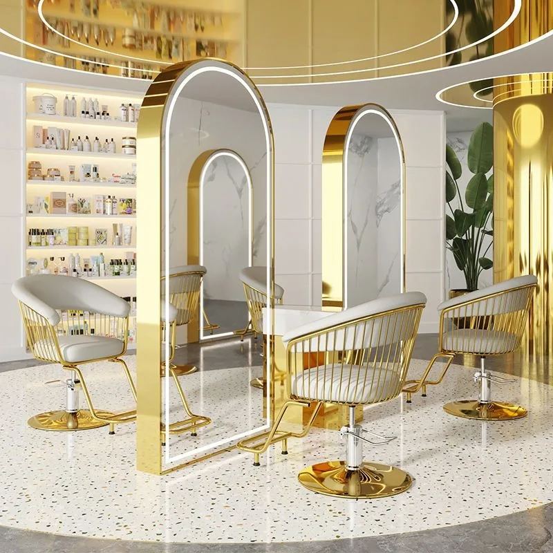 Poltrona da barbiere moderna con design confortevole