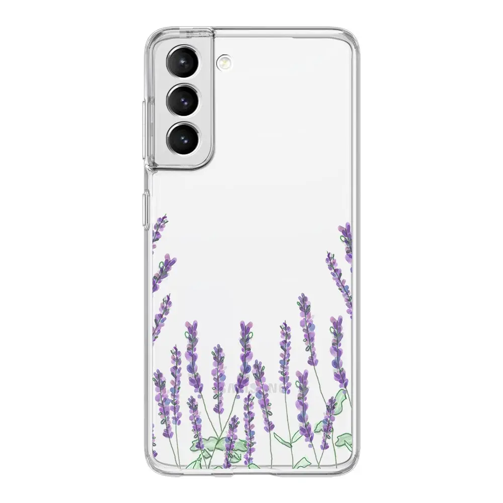 Vintage Sunflower and Lavender Floral Phone Case Cover