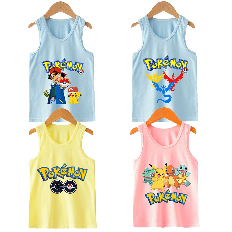 Middelen Christchurch beneden Pokemon Baby Clothes Children | Pokemon Child Summer Pajamas - Pokemon  Pikachu Cute - Aliexpress