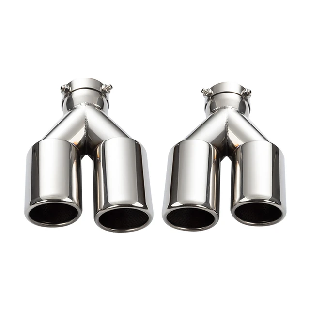 Staggered Dual Exhaust Tips