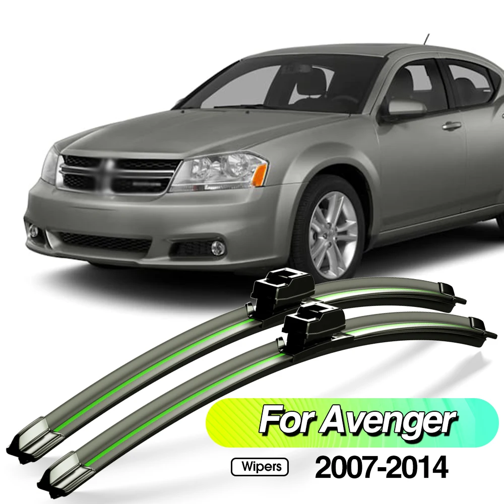ForDodgeAvenger200720142pcsFrontWindshieldWiperBlades