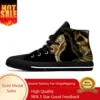 Hot Grim Reaper Death Skull Poker Skeleton Horror Casual Cloth Shoes High Top Lightweight Breathable 3D Print Men Women Sneakers 1