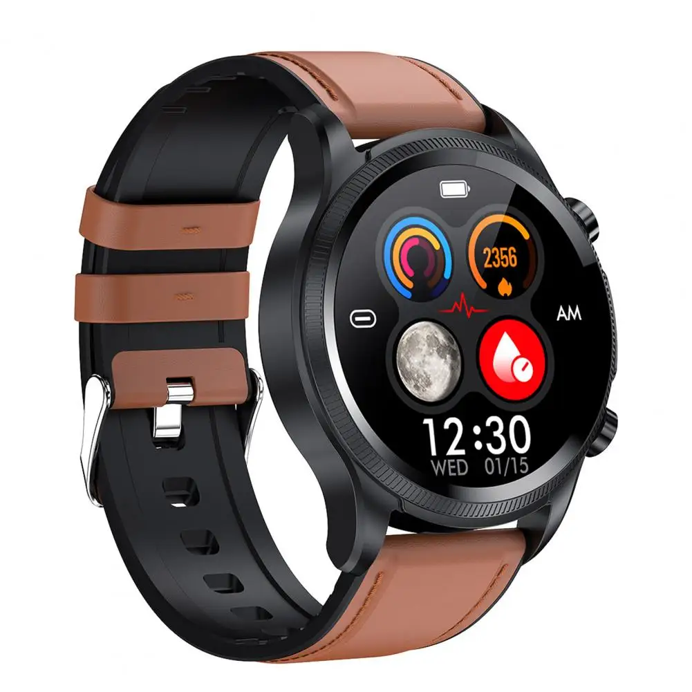 

Electronic Watch Stylish HRV Detection 360*360 Resolution Electrocardiogram Smart Wristwatch Fitness Tracking