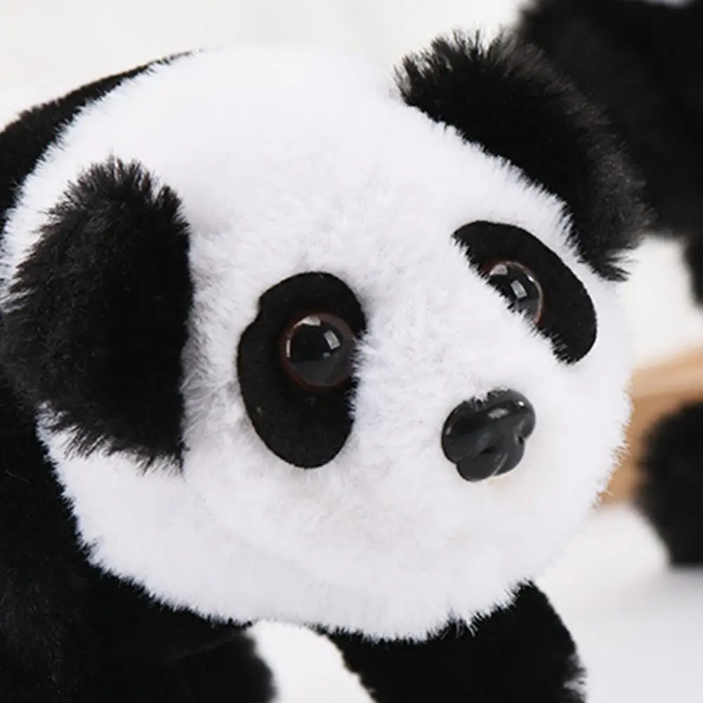 Crawling Panda Plush Toy Kids Electric Pet Toy with Sounds Movements Animated Shaking Head Interactive Kids Birthday Gift
