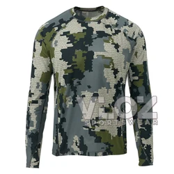 Fishing Shirts Long Sleeve UPF 50+ UV Men Long Sleeve Sweatshirts Breathable Gear Apparel Hiking Fish Tops Wear Camisa De Pesca