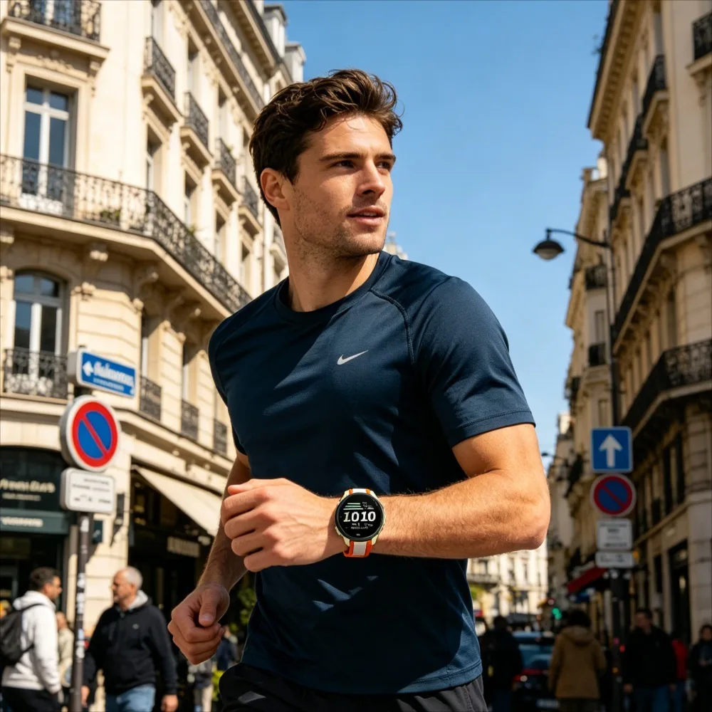 Breathable Adjustable Silicone Fitness Watch Band