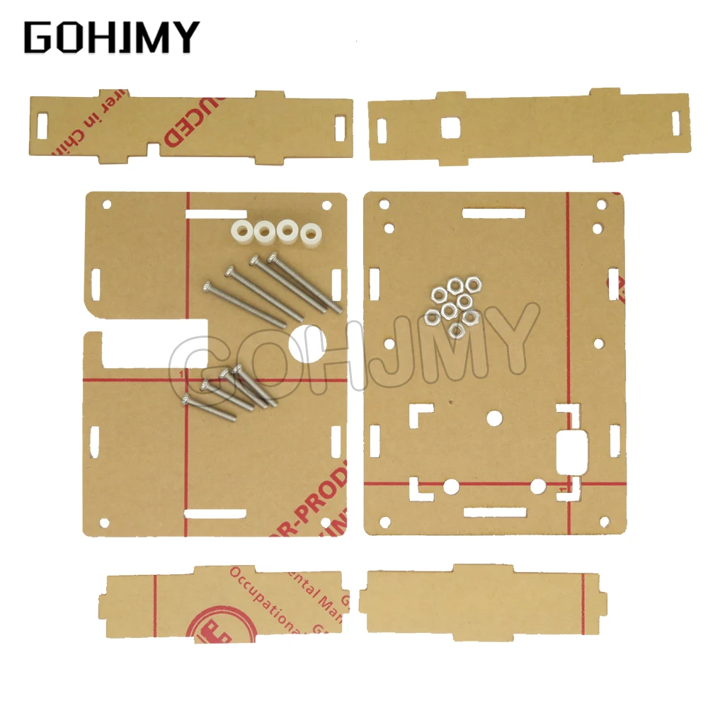 Lcr-T4 Acrilico Trasparente Lcr-T3 Custodia Shell Housing Per Lcr-T4 Transistor Tester Esr Scr/Mos Lcr T4 Box