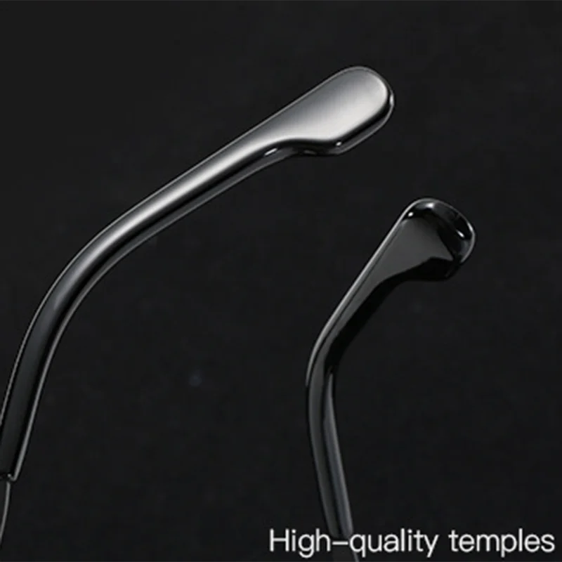 Photochromic Myopia Glasses - Large Oval Pilot Style Prescription Eyewear Men | Color Changing Sunglasses