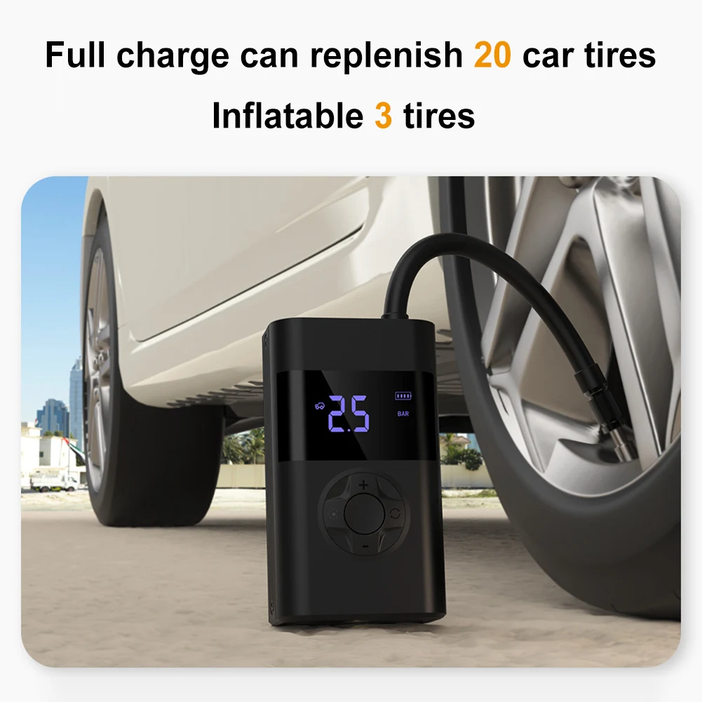 LED ������ �ִ� �޴�� ���� ����� �ڵ� ����, ��â��, 150 PSI Ÿ�̾� ����, 4 ���� ���, ������� ������ ����, �ڵ��� Ÿ�̾��