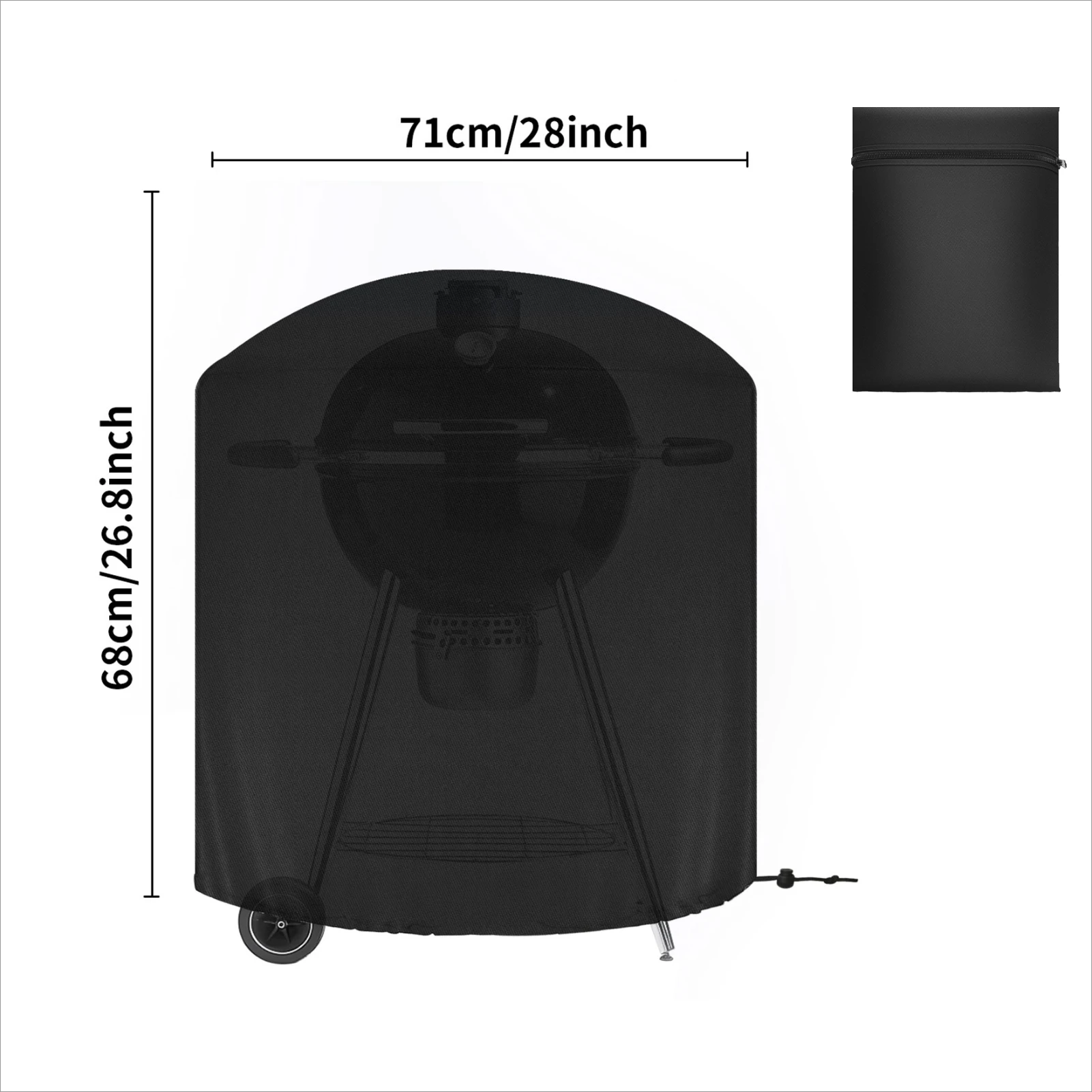 Durable Weather-Resistant Outdoor BBQ Grill Cover